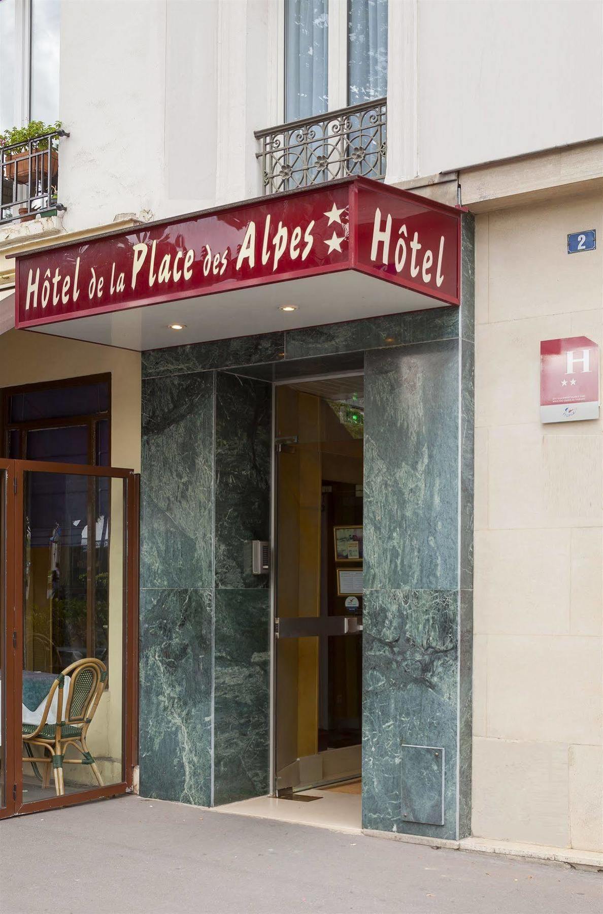 Hotel De La Place Des Alpes Paris Exterior photo